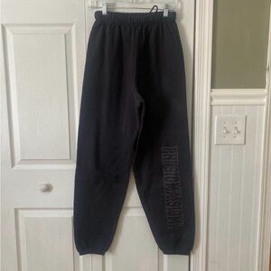Phi Sigma Sigma black sweatpants
